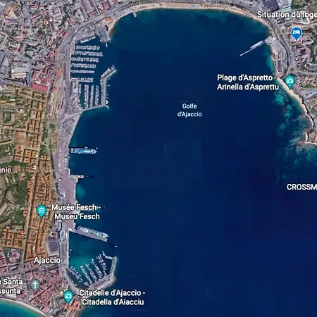 Magnifique Avec Balcon Vue à L'entrée D'ajaccio Appartement *