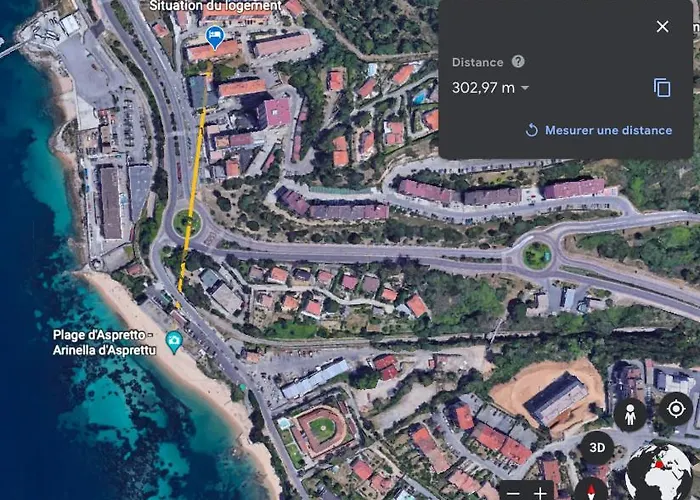 Magnifique Avec Balcon Vue A L'entree D'ajaccio Appartement